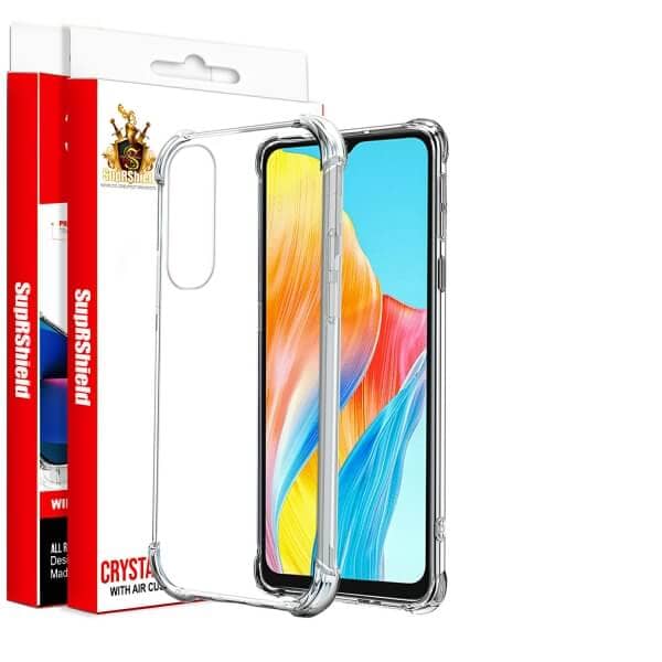 For Oppo A38 4G SupRShield Clear Case Shockproof Heavy Duty Gel Air Cushion Cover For Oppo A38 4G SupRShield Clear Case Shockproof Heavy Duty Gel Air Cushion Cover